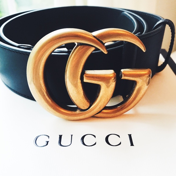 REAL LIGHTLY USED GG BELT AUTHENTIC 34in